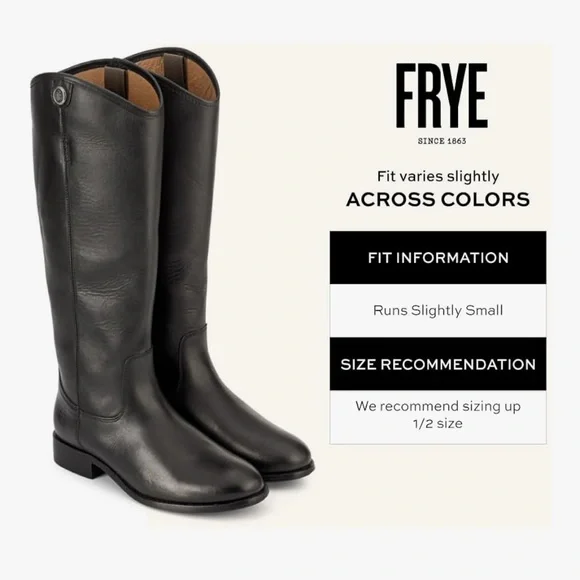 Frye suede tall riding boots stylish and never used y2k boots run 7in width. - Picture 13 of 13